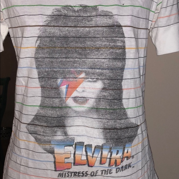 Vintage David Bowie Elvira tee - Picture 2 of 5